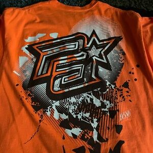 2000’s Orange y2k shirt